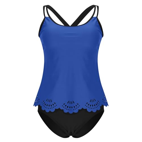 Maillot de bain deux pièces tankini pour camoufler les rondeurs avec style