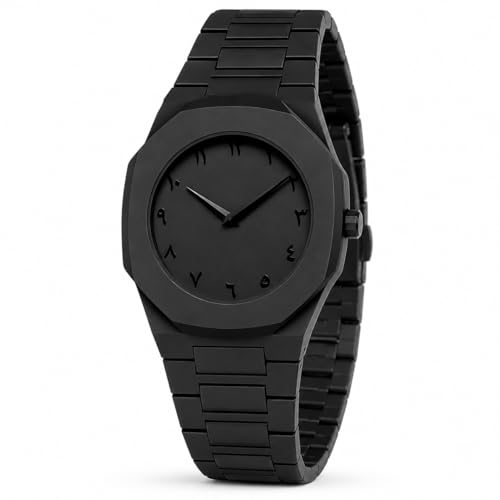 Image of Aura Arabic Analog Watch for Men | All White Minimalist Wrist Watch | Casual & Formal Wear | Lightweight Stylish Unisex Watch with Plastic Band