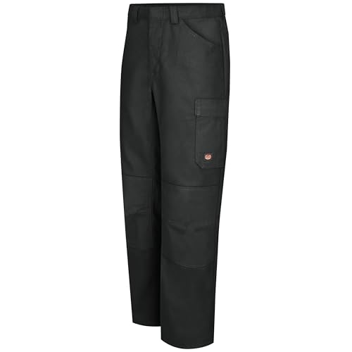 Image of Red Kap Men's Performance Shop Pant - Double Knee Work Pants, Regular Fit, Concealed Zippers for Scratch Protection