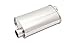 Vibrant Performance Vibrant 1126 Oval Stainless Steel Muffler