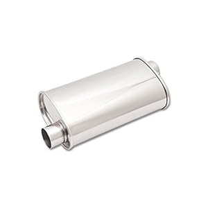 Vibrant Performance Vibrant 1126 Oval Stainless Steel Muffler