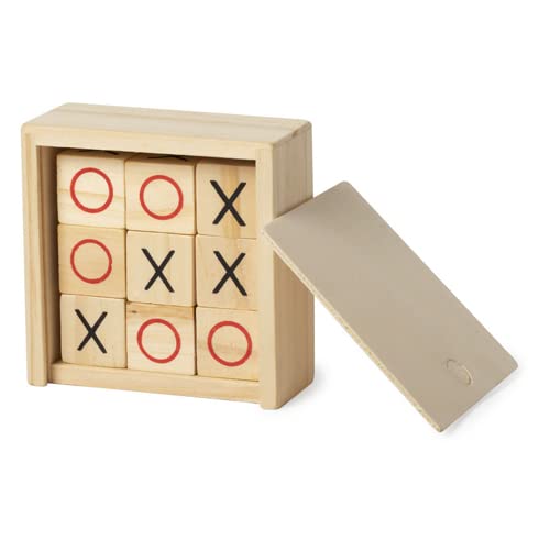 DISOK - Juego de madera 3 en Raya. Regalos Comunión y Cumpleaños (1)