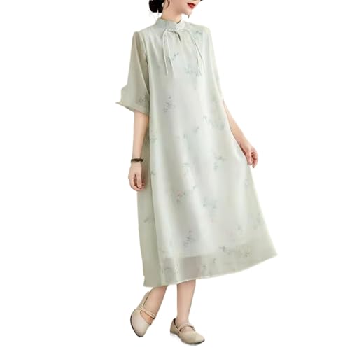 Robe d'été pour femme à col montant pour vos soirées et cocktails en terrasse