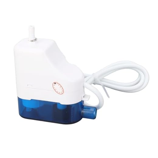 Bomba de Condensado HAVC, Bomba de Eliminación de Condensado Automática de 40L/H con Tanque de Agua de 0.07L, Bomba de Condensado Automática Silenciosa para Unidades de Aire