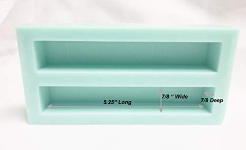 Hobby-CAST 2 Cavity Silicone Mold for Pen Blank Casting