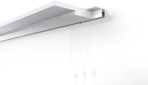 STAS Picture Hanging System: STAS prorail Flat White (150cm/~59") + Installation kit