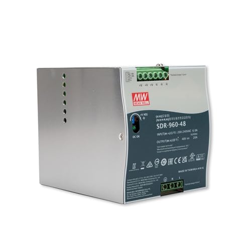 Alimentation stable Mean Well SDR-960-48 pour éviter pannes armoire
