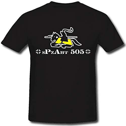 T-Shirt Pologne Allemagne Ritter Cavalerie WH WK spzabt 1290 Noir XL