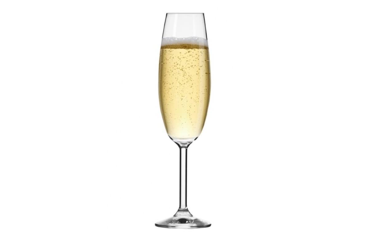 konsimo Sektgläser 6er Set - Aperol Spritz Gläser Rotweingläser Weißweingläser Weingläser Set von 6 – Weinglas – Aperitifgläser - Kristallgläser Champagner - 200 ml