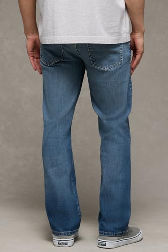 Image of American Eagle Men's Everyday Denim Airflex+ Original Bootcut Jeans with Sustainable Cotton