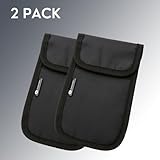 Defender Signal Blocker 2 Pack - RFID Faraday Pouch - Police Accredited Car Key Security Case - Phone Case Signal Blocking Device - Faraday Bag For Car Keys Mobile Phone Credit Cards - Image 2