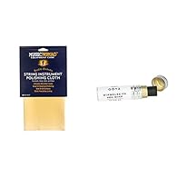 Product 1: 12-inch x 12-inch untreated premium microfiber suede cloth Product 1: Great for cleaning and polishing your string instrument Product 1: Safe on all surfaces Product 1: Stitch-free and non-linting so it will not scratch Product 2: Long tim...