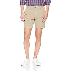 Goodthreads Heren Stretched Chino Short 7 Inch Inseam Flat-front Stretch Chino Short