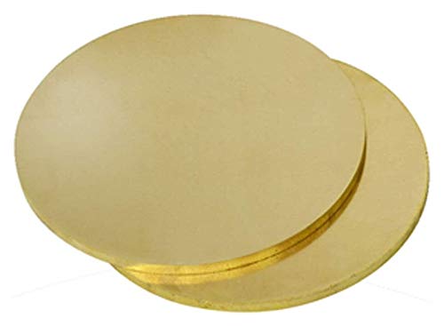 Tôle de laiton H62 robuste de 2,5 mm pour gravure et usinage précis