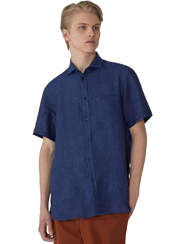 Chemises Manches Courtes Homme Trussardi Jeans Haute Couture Italienne 52C00213