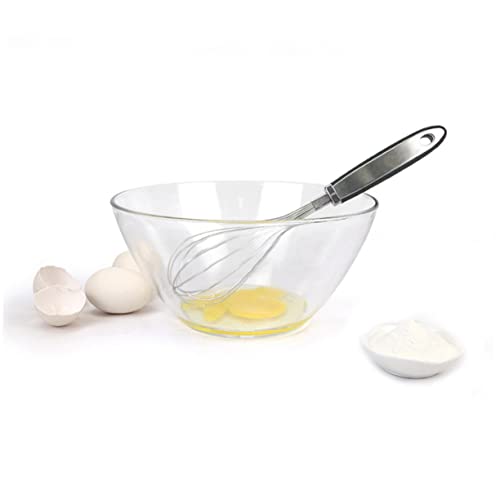 HEMOTON Empujar Batidor Batido De Huevo Batidora De Huevos Manual Licuadora De Huevos Batidor De Mano Batidor Giratorio Batidor Rotatorio Batidora Manual Antiadherente Manejar Rotar