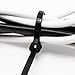 300pcs Push Mount Zip Ties, 4
