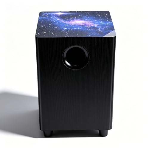 SENECESLI Subwoofer Pasivo, Altavoz Subwoofer de 6,5 Pulgadas con Tecnología de Ganancia de Tierra para un Potente Sistemas de Cine en Casa con Graves Profundos Plug and Play