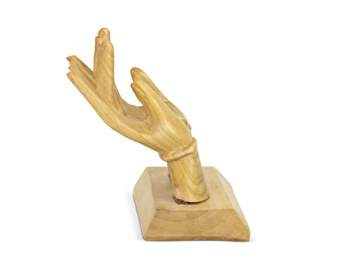 Soporte de madera hecho a mano para tarjetas decoración 5