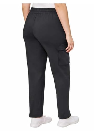 Mondetta Ladies' Straight Leg Cargo Pant Black Small2