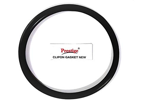 PRESTIGE 60676 Pressure Cooker Gasket Sealing Rubber Ring, 22 cm, Black