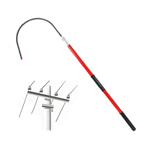 Crochet de secours isolé détachable avec connexion rapide pour sauvetage haute tension