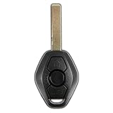 KeylessOption Keyless Entry Remote Control Car Key Fob Smooth Style Replacement for LX8 FZV