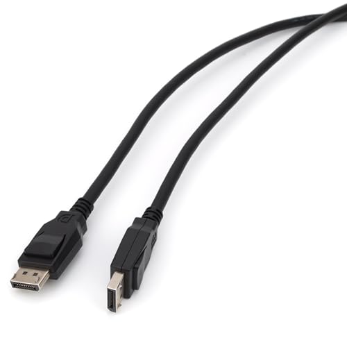 Sewell DisplayPort 1.4 Video Cable - 8K 60Hz, 4K 120Hz - 1.8m (5.9 ft) Black Locking