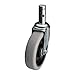 Swivel Stem Caster, Polyurthn, 5 in, 250 lb