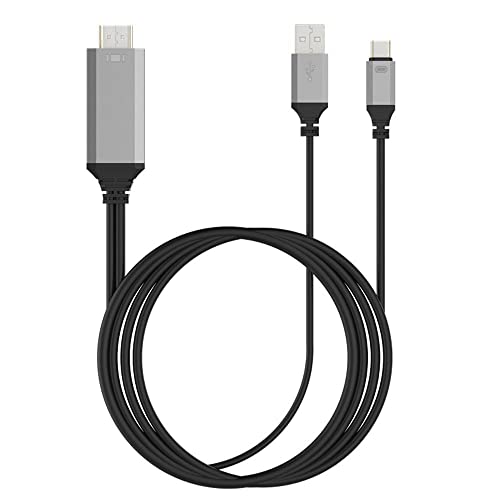 yPCATECz USB type-C to HDMIP[u 2m ϊA_v^ 3D / 4K / HD1080P USB3.1Ή 2016 MacBook ProA2015 MacBookAChromeBook PixelADELL BOOKAAS