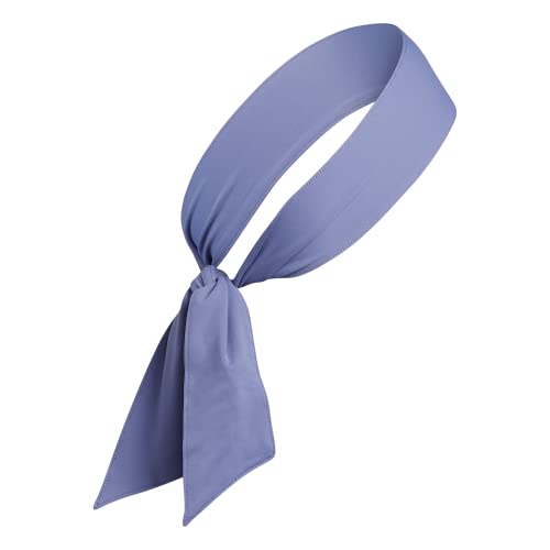 Image of adidas Alphaskin Tie Headband, Orbit Violet Purple /Violet Tone Purple, One Size