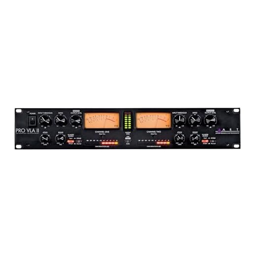 ART Pro-VLA II Two Channel Vactrol-based Compressor