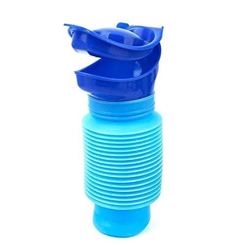 Bottle 750 ML Kids Adult Shrinkable Urinal, Reusable Emergency Urinal, Portable Mobile Toilet, Potty Pee Bottle Urination Device for Traffic Jam Camping Travel Queuing-image-43