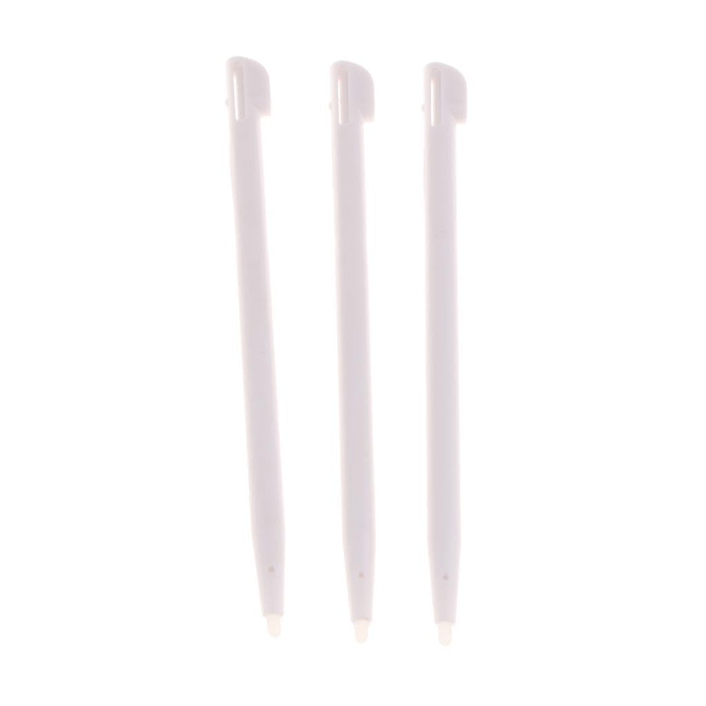 Enakshi 3Pcs Durable Touch Stylus Pen for Nintendo 2DS Game Console White|Collectibles