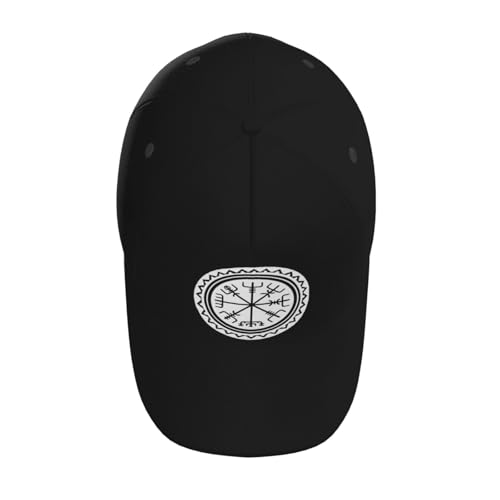 Viking Vegvisir Compass Baseball Hats for Men and Women - Classic Adjustable Hats4