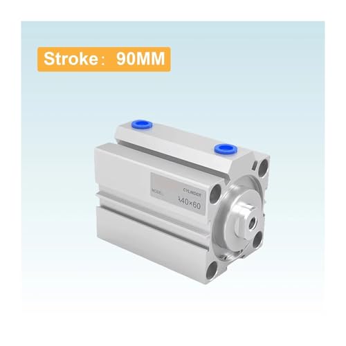 Vérin pneumatique compact double effet alésage 32mm course 20mm - 4