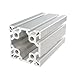 GTPBAO 100x100mm Aluminum Profile Extrusion Thickened Square Column Profile Heavy Duty Industrial Framework for Machinery Gantry Extruded Rail(300mm 11.81