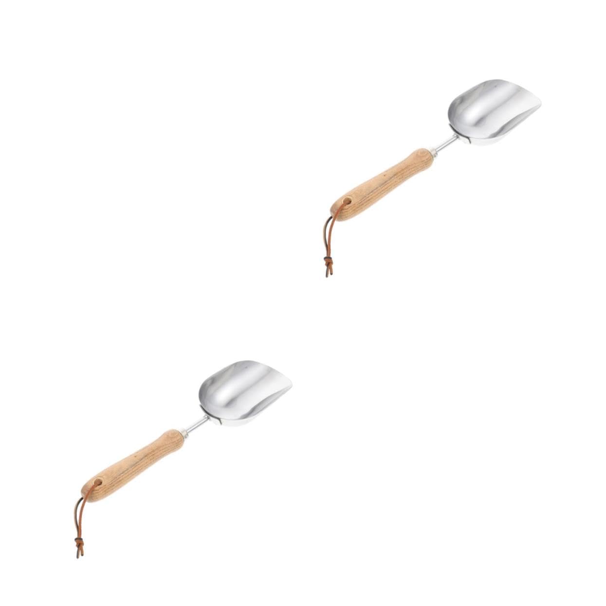 Abaodam 2 Stück Gartenerde Schaufel Gartenhandkelle Gartenhandwerkzeuge Gartenbedarf Gartengeräte faltbar Garten -Mini -Werkzeuge Handwerkzeuge für Gartenarbeit Gartenwerkzeug