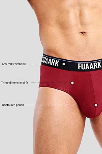 Image of FUAARK Men's Micro Modal Innerwear - Ultra-Soft & Breathable Underwear for Men (Pack of 2)