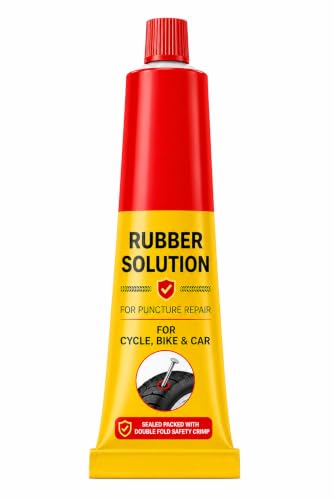 Image of Universal Rubber Solution | Instant Puncture Repair for Cycle, Motorcycle & Car Tyres (Pack of 1)