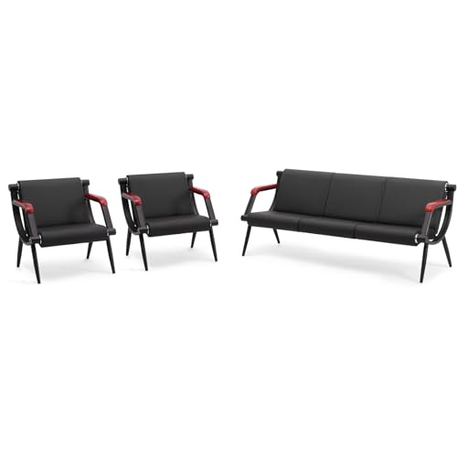 Wonline Office Waiting Room Chair and Bench Set