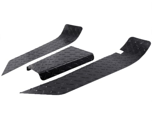 PEDANA SIP KIT PEDANE in alluminio MANDORLATO NERO SIP per Vespa PK50-125/S/XL/FL/HP/N/Rush