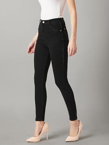 Image of Miss Chase Women's Skinny Fit High Rise Stretchable Denim Jeans
