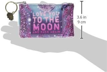 Papaya Art CP005 Moon & Back Small Coin Purse