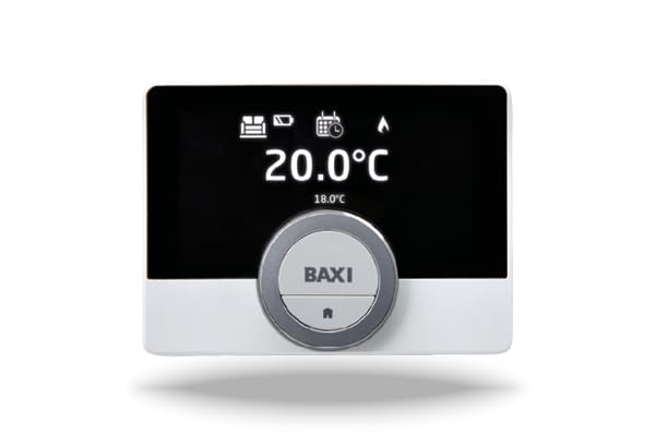 Cronotermostato a Parete Baxi Mago WIRELESS con Modulo Wi-Fi e Kit Adattatore Caldaia