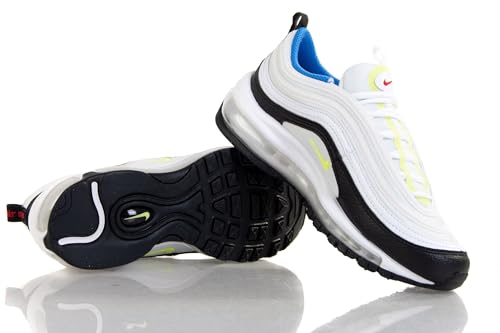 Nike Air Max 97 GS Running Trainers DQ0980 Sneakers Shoes (UK 4 US 4.5Y EU 36.5, White Lemon Twist 100)4