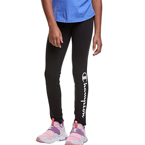 Champion Girls' Leggings Black S4