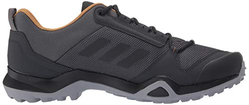 adidas mens Terrex Ax3 Hiking Shoe, Grey/Black/Mesa, 8.5 US - Thumbnail 3