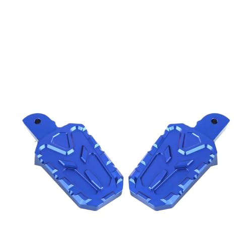 Cale pied moto VOGE DS525X bleu : pédale de frein antidérapante et accessoires d'extension avant