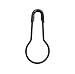 Zaiqi Metal Safety Pins/Gourd Pin/Bulb Pin/Clothing Tag Pins-Pack of 1000 Pcs(Black)-for Clothing Crafting,DIY and Home Accessories
